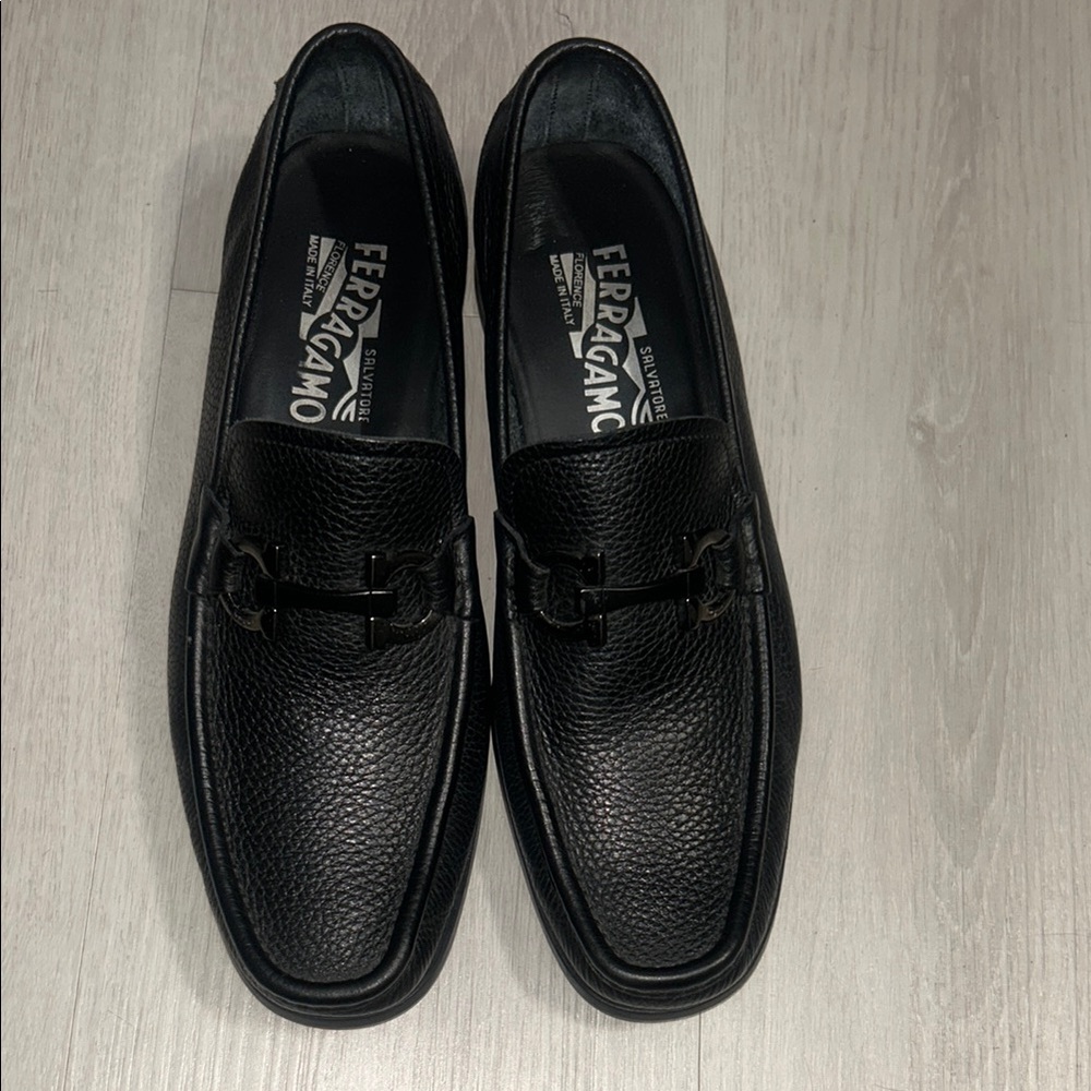 Salvatore Ferragamo Men's Black Loafers